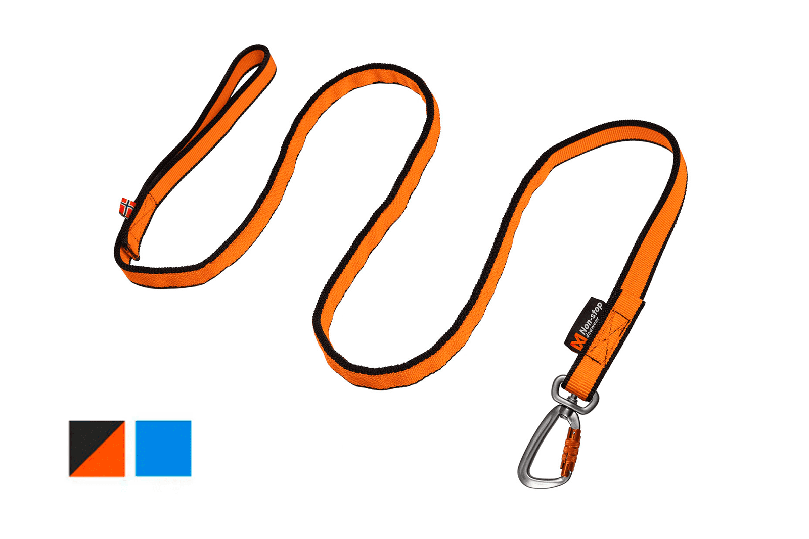 Non-Stop Dogwear CaniX Riem 2.0, Zwart - M