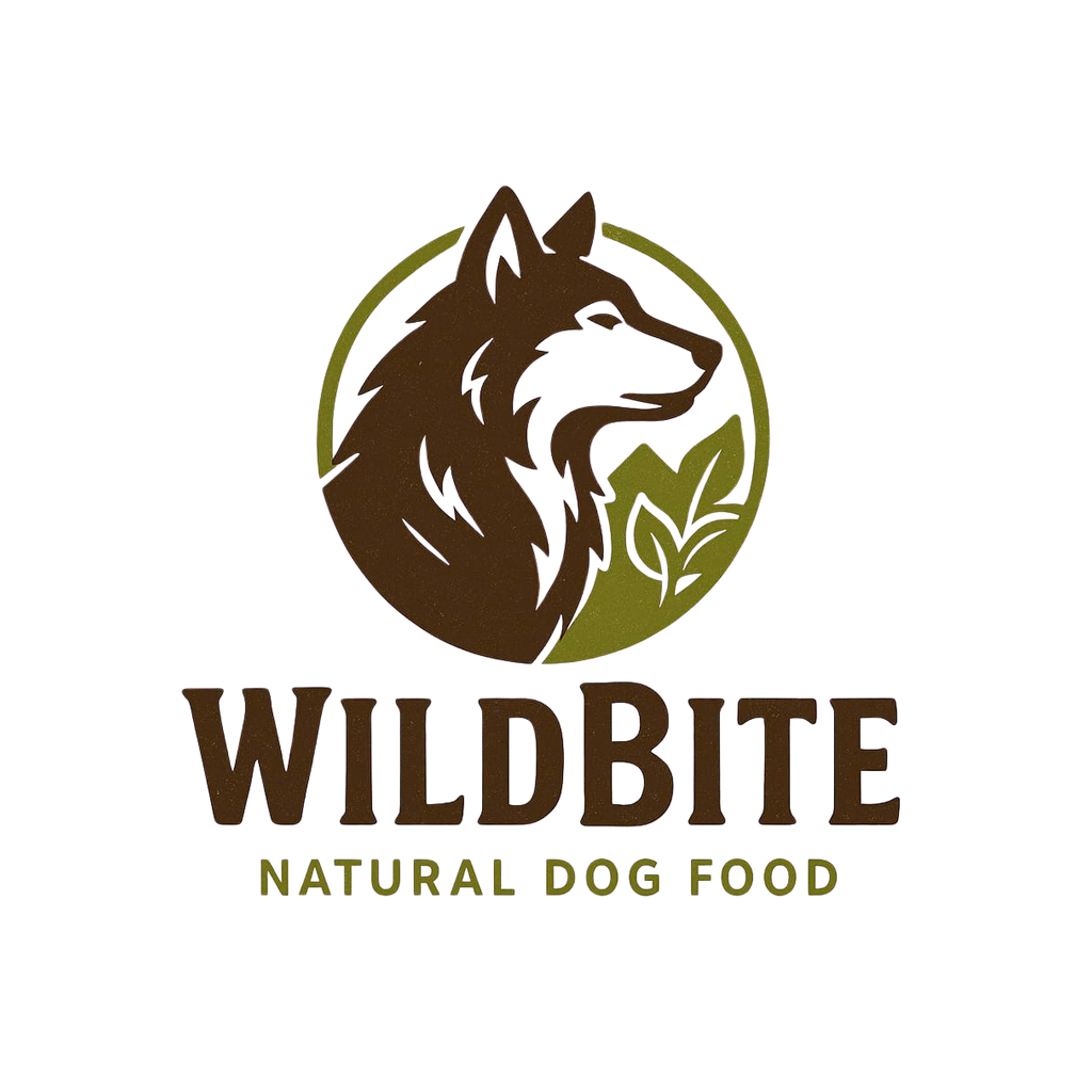 Logotipo de Wild Bite, marca especializada en alimentación natural y menús BARF para perros elaborados con ingredientes frescos.