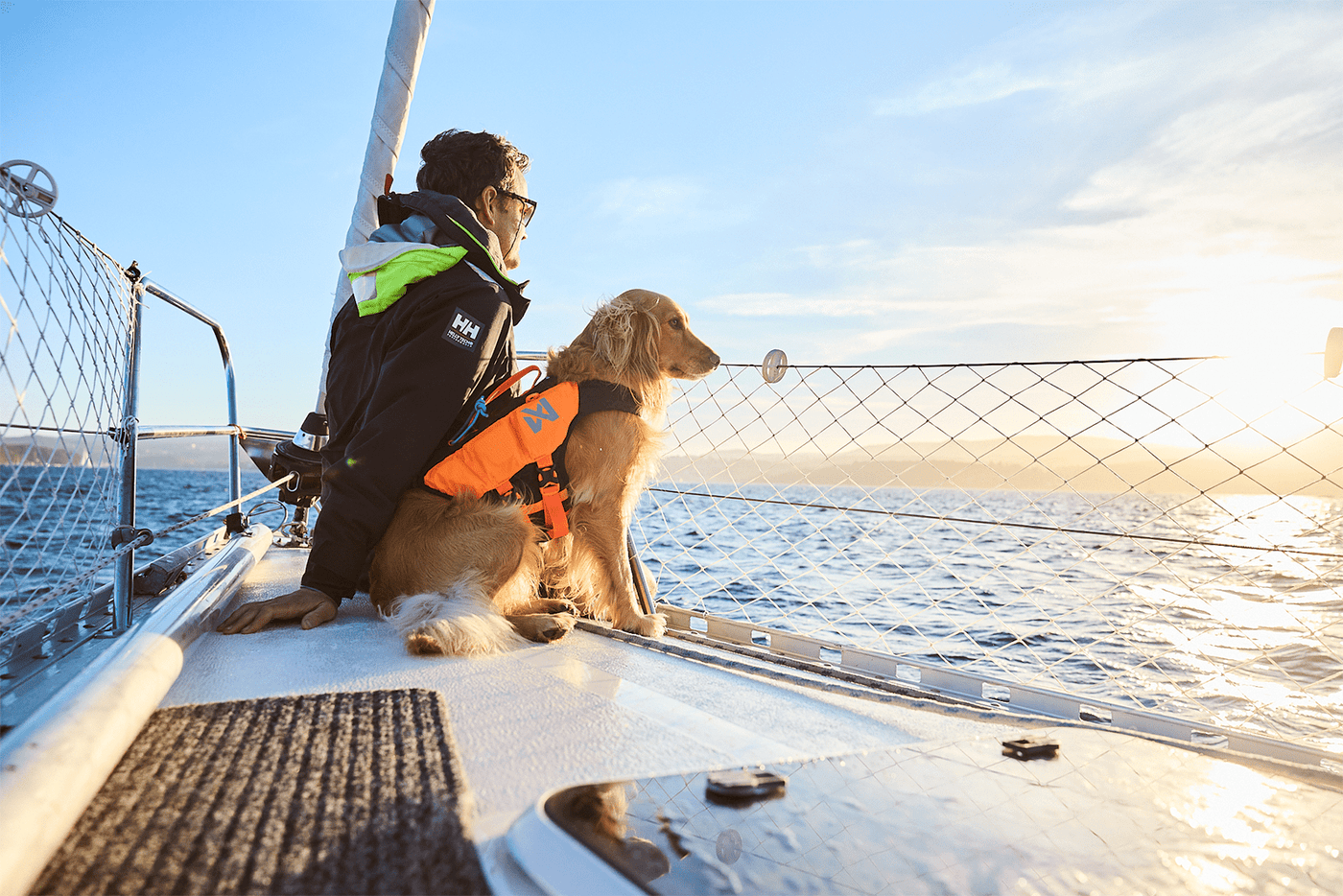 Salvavidas perro bote